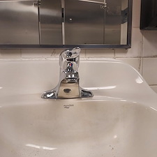 Faucet-Replacement-in-Womens-Bathroom 0